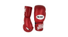 Перчатки для кикбоксинга REALSPORT RS112 12 унций, красный